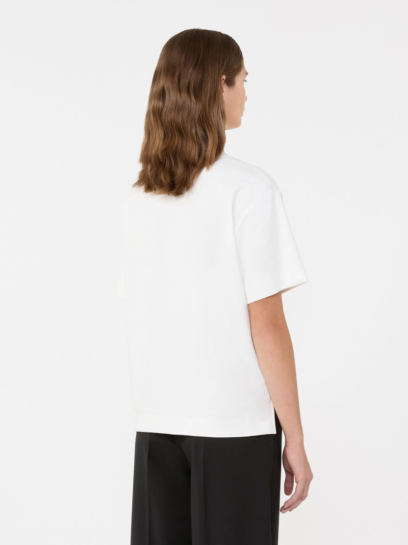 MULTID Cotton jersey T-shirt - WHITE 4
