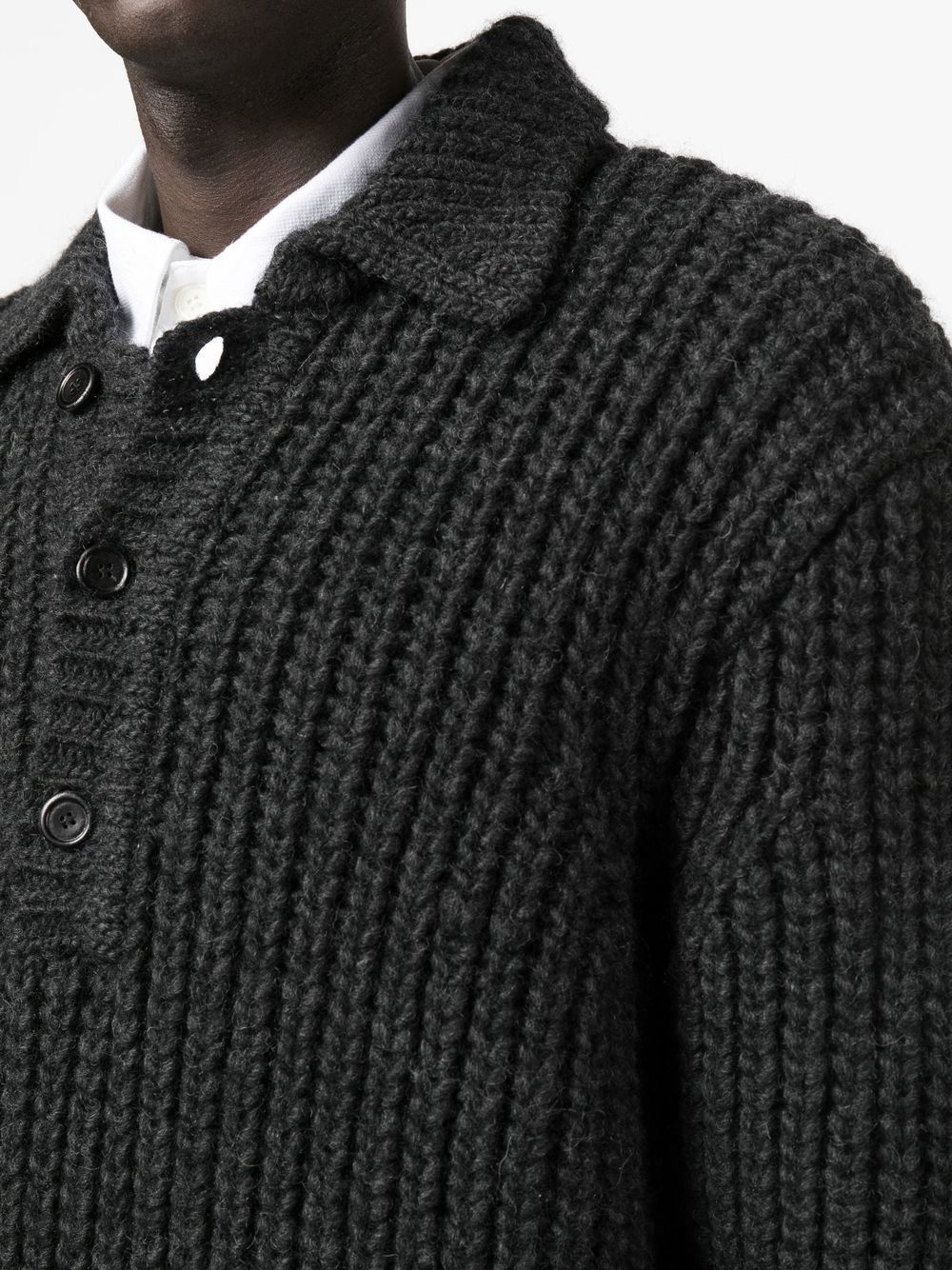 Big Piqué chunky knit jumper - 5