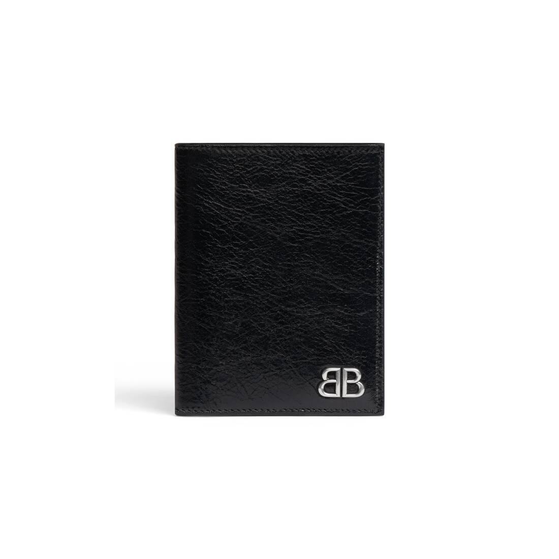 Men's Monaco Vertical Bifold Wallet in Black - 1
