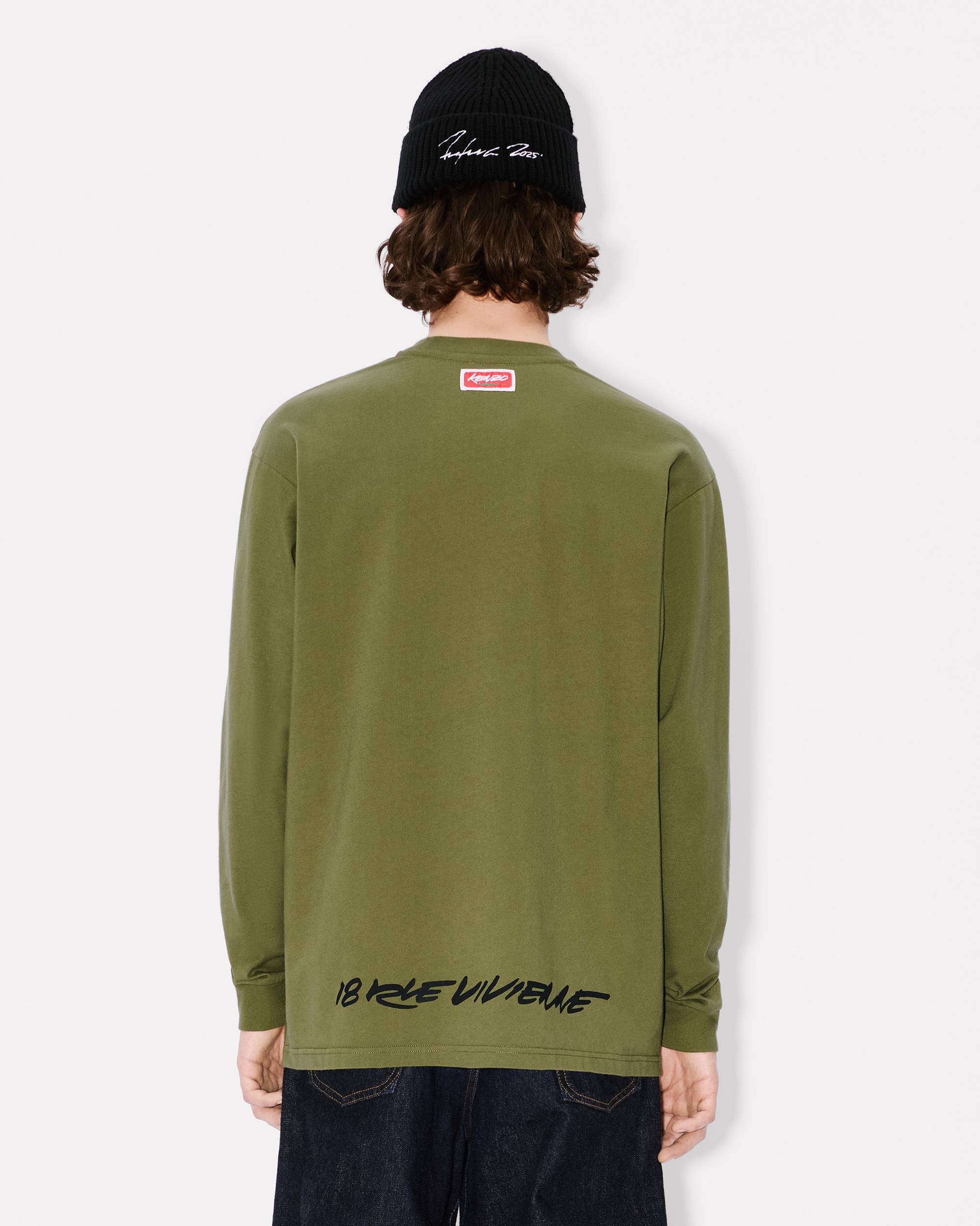 'Kenzo x Futura 2000' long slevee T-shirt in cotton - 4