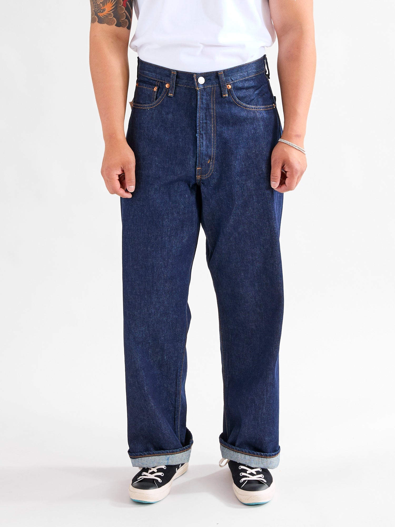 100 13.5oz Denim - Super Dad Wide Fit - 2