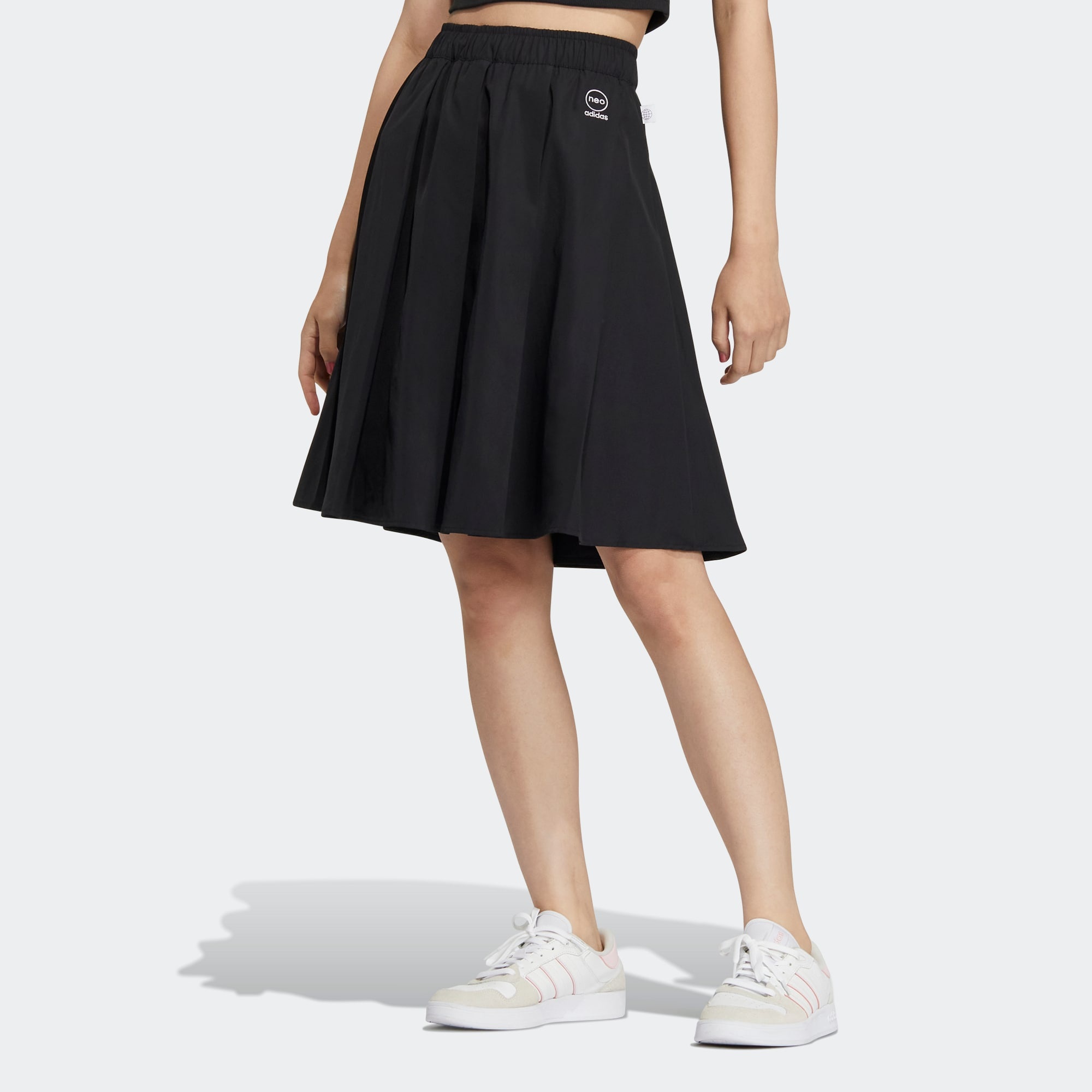 (WMNS) adidas Neo Vibe Skirt 'Black' IA6722 - 2