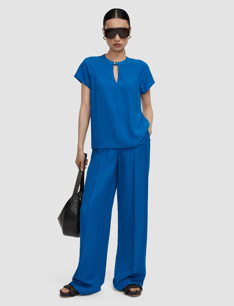 JOSEPH Donna Crepe Top outlook