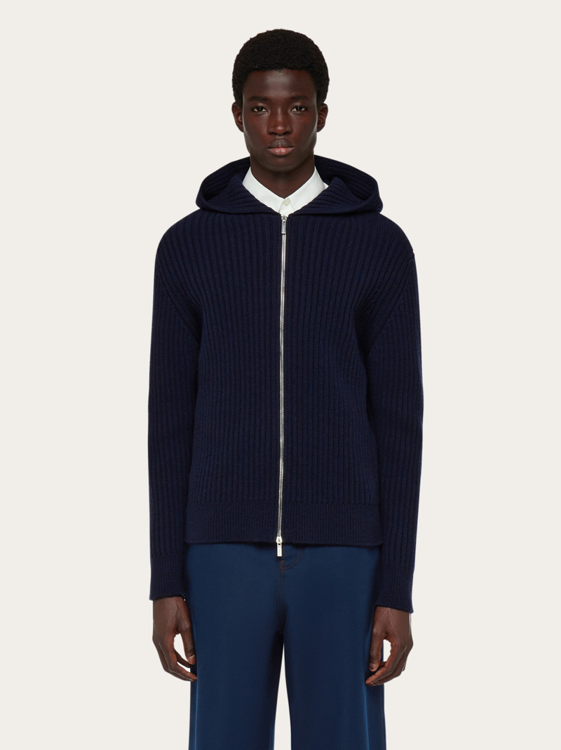 FERRAGAMO Hooded cardigan outlook