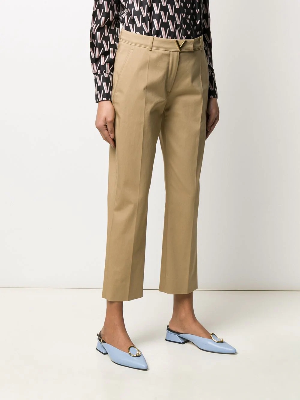 VGOLD cropped tailored trousers - 3