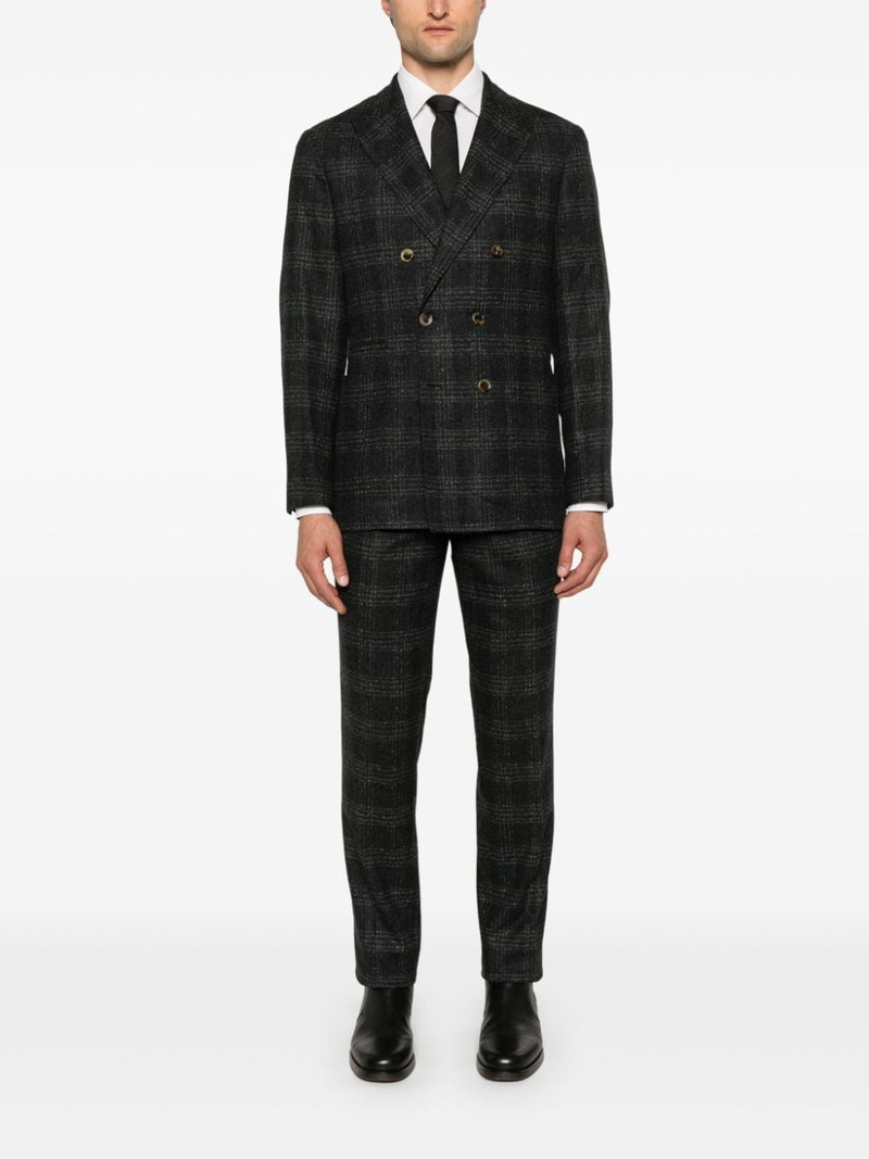 Brunello Cucinelli checkered suit outlook