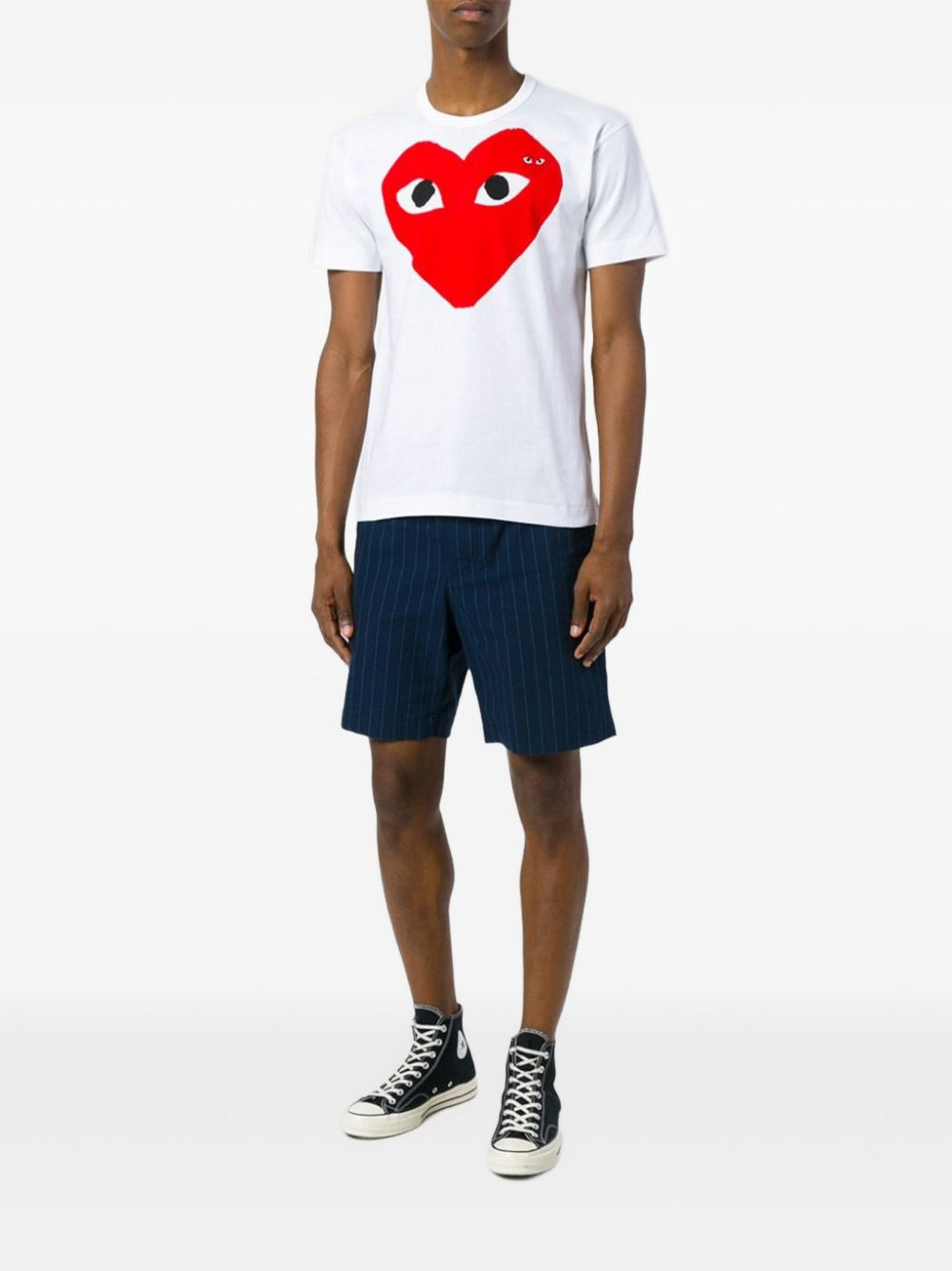 Heart Logo cotton T-shirt - 2