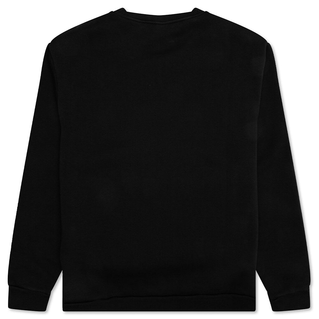 ACNE STUDIOS BRUSHED SWEATSHIRT - BLACK - 2