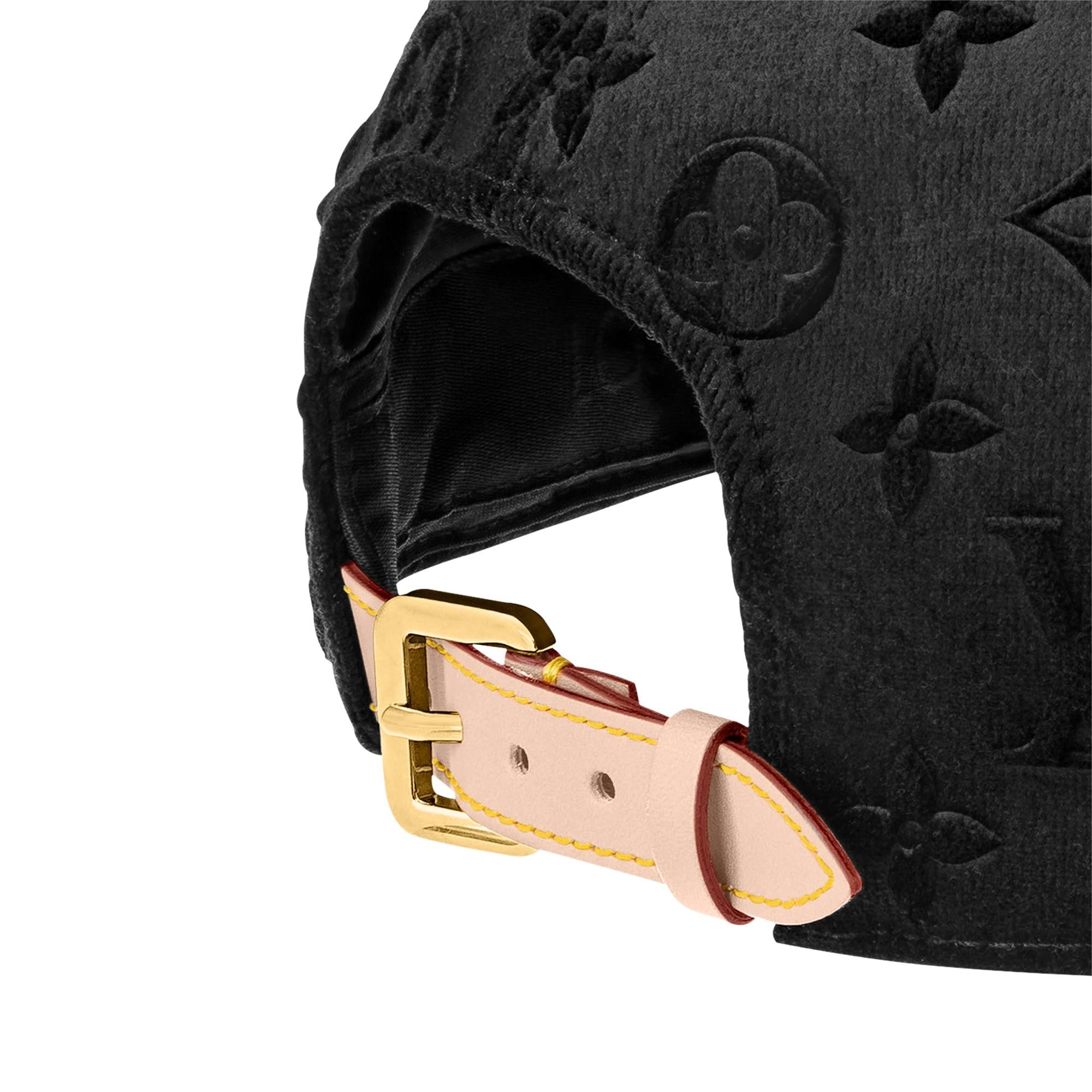 Monogram Velvet Cap - 2