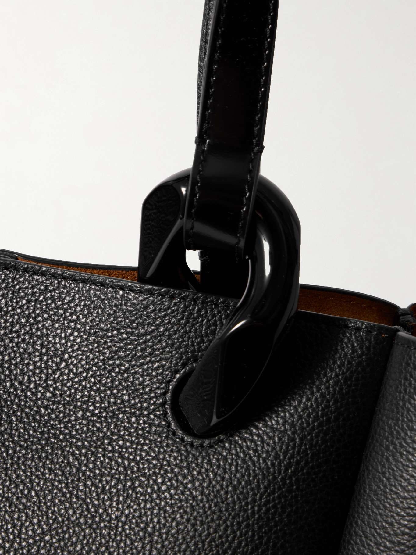 JWA Corner embellished textured-leather tote - 4