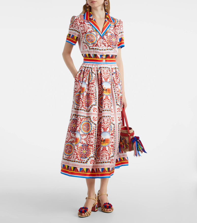 Dolce & Gabbana 60 slingback raffia sandals outlook