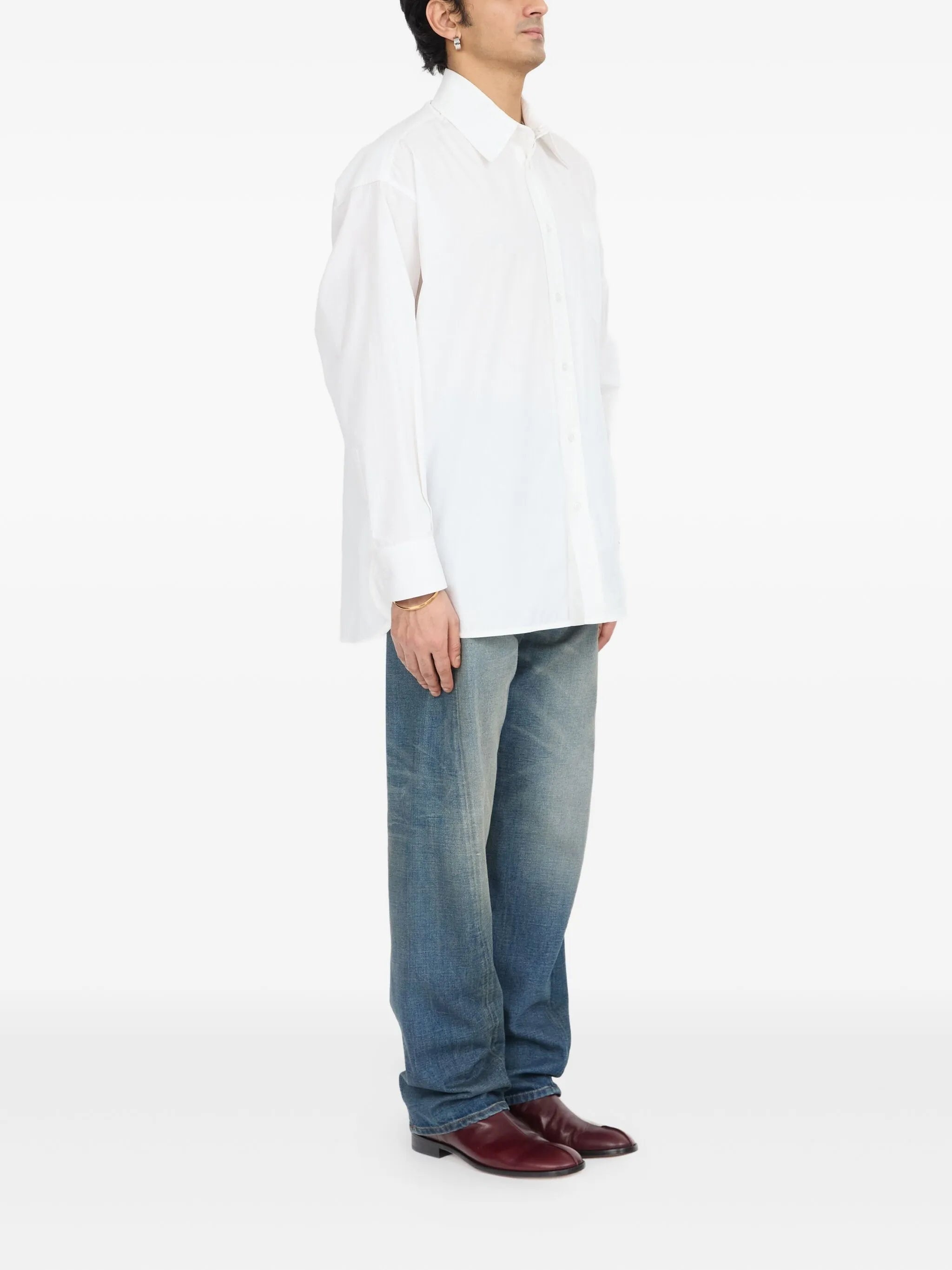 Mm6 Maison Margiela Numbers Motif-patch Shirt - 2