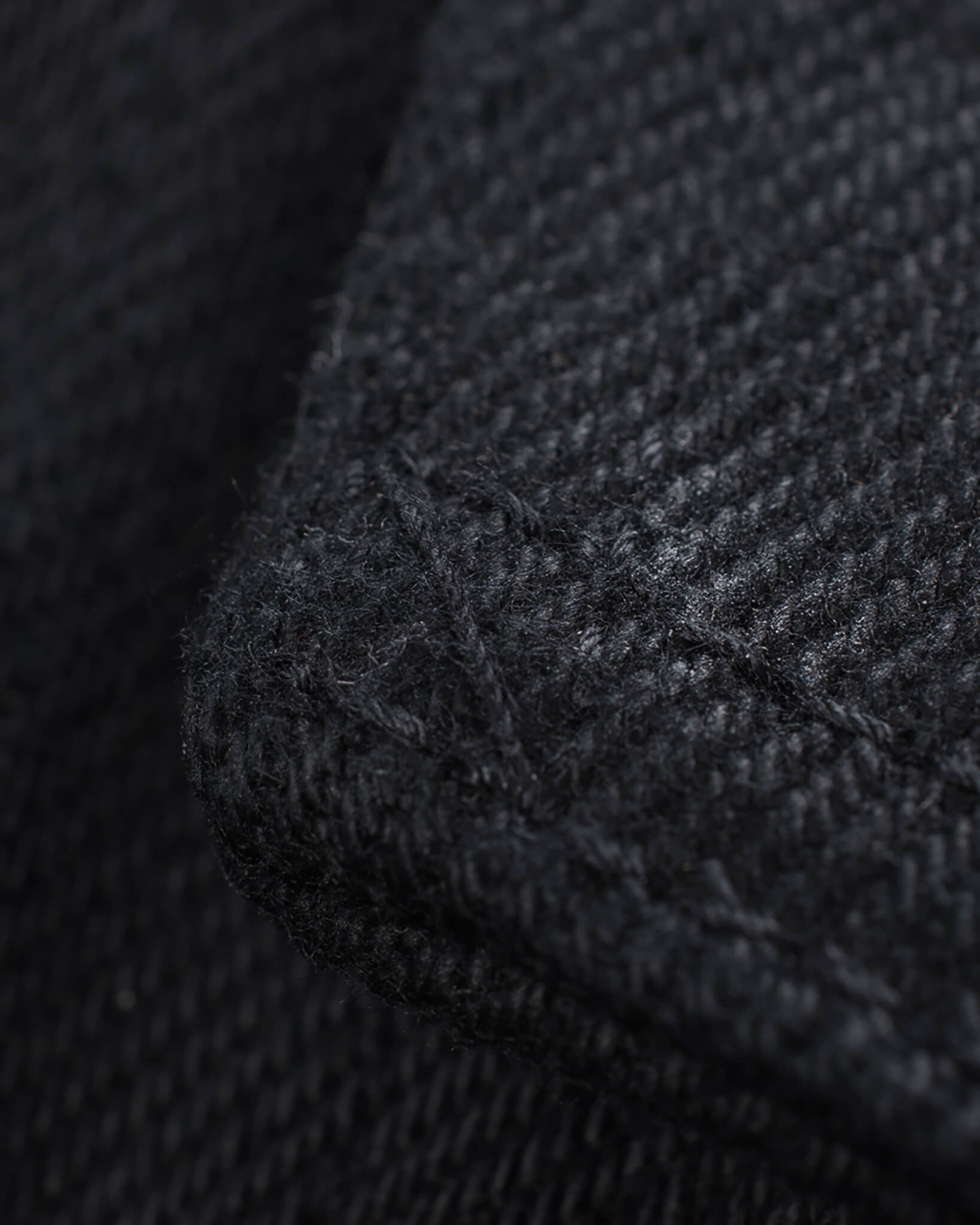 IH-9526PJ 21oz Non-Fade Denim Modified Type III Jacket - Superblack - 16