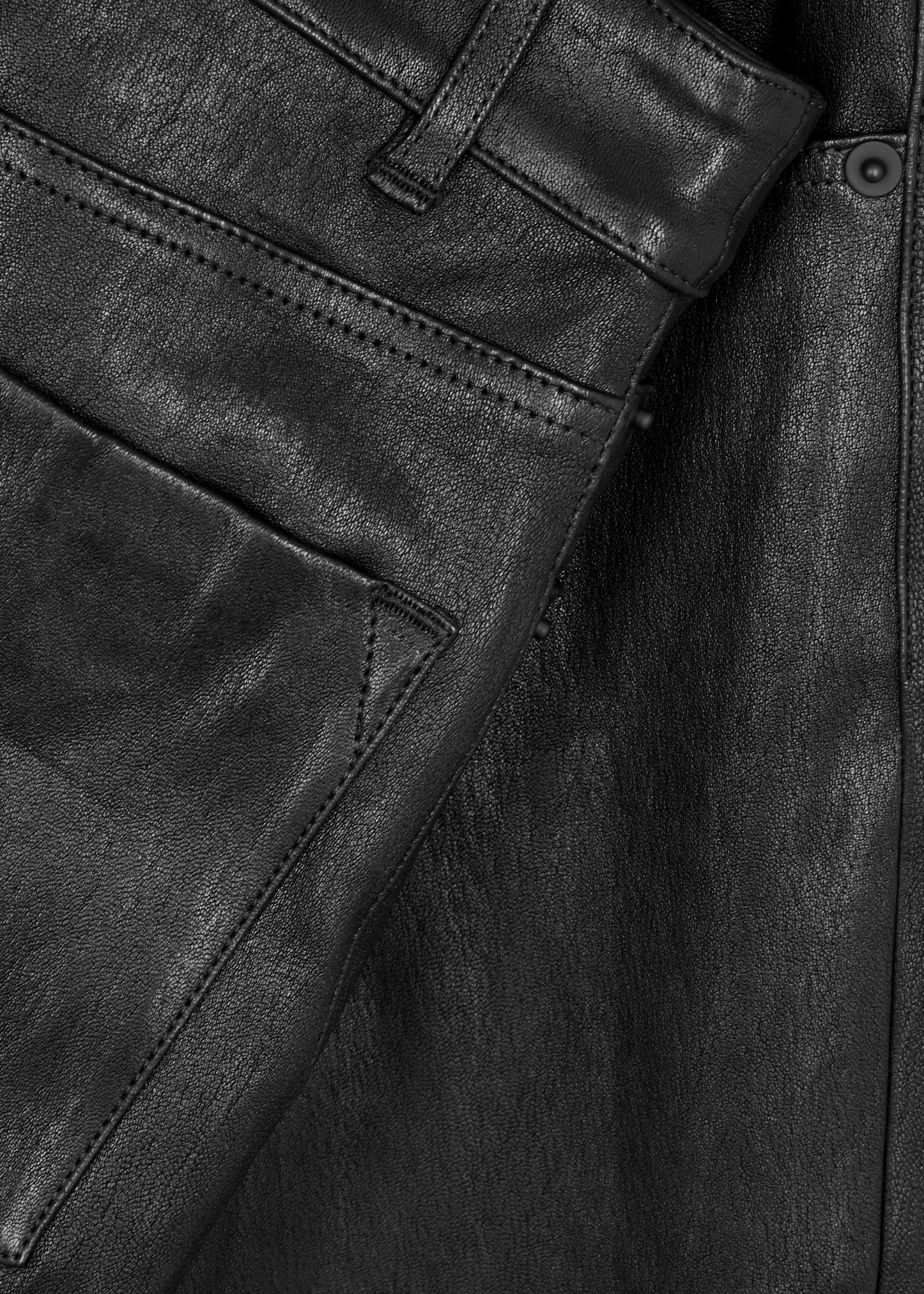 Brent flared leather trousers - 5