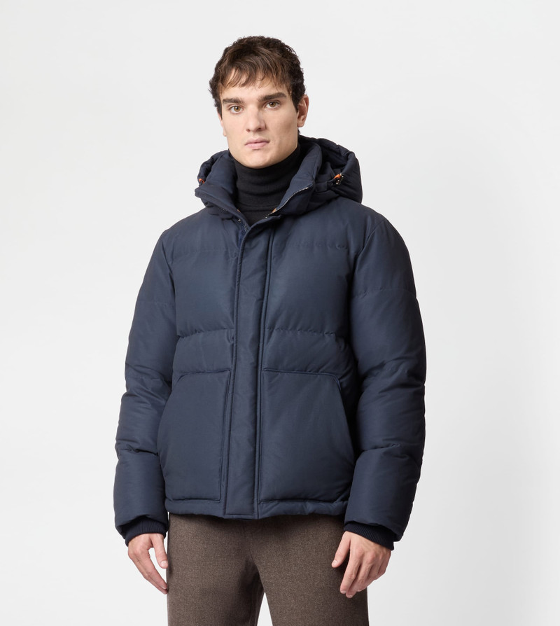 Tod's HOODED DOWN JACKET - BLUE outlook