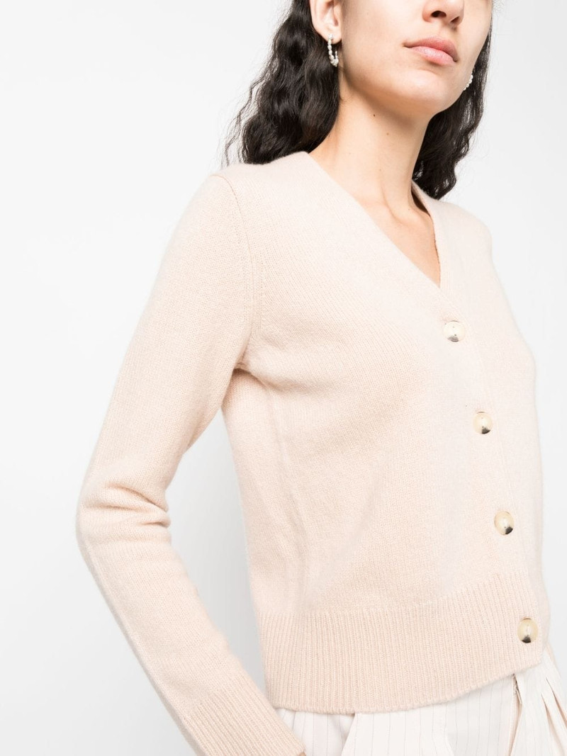 V-neck cashmere cardigan 5