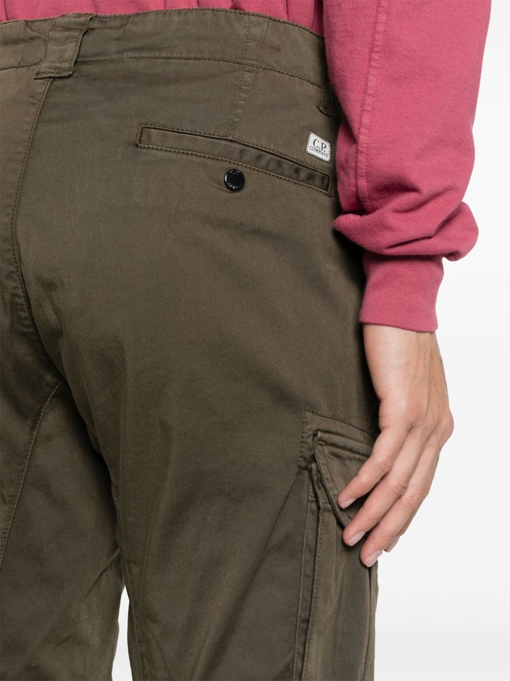 Lens-detail cargo trousers - 5