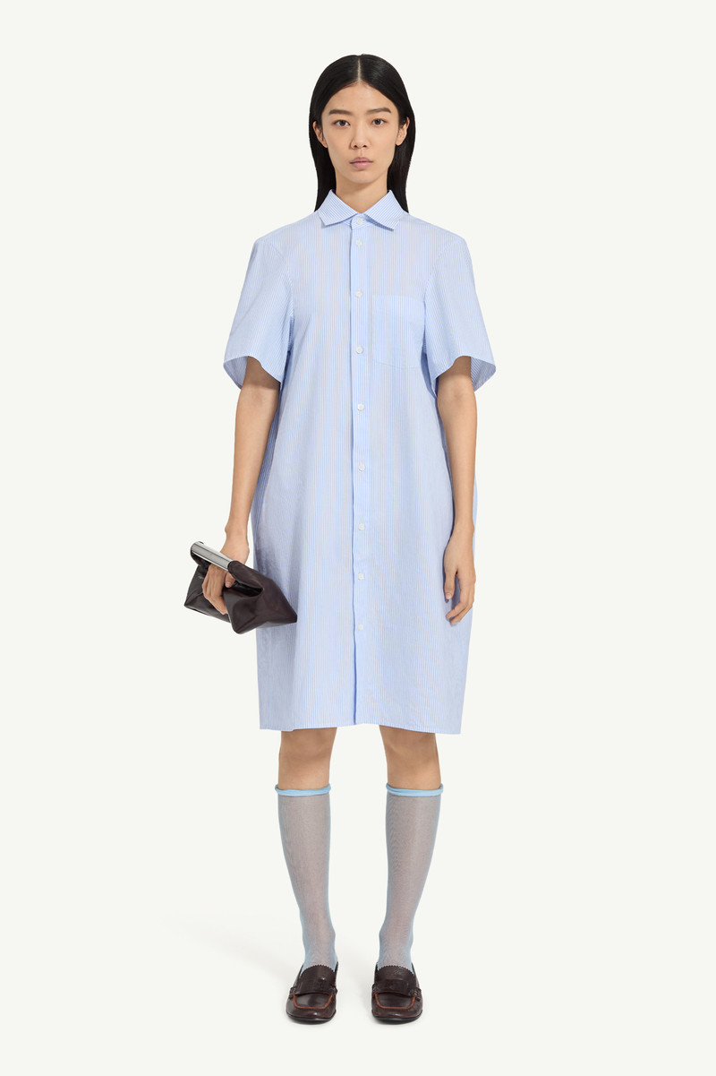 Poplin Shirt Dress 1