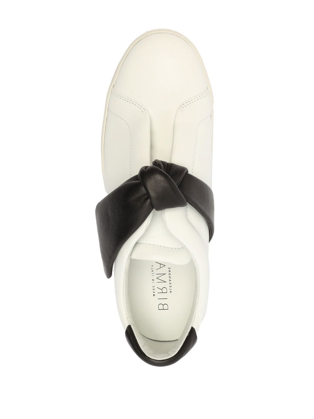 bow-detail low-top sneaker - 4