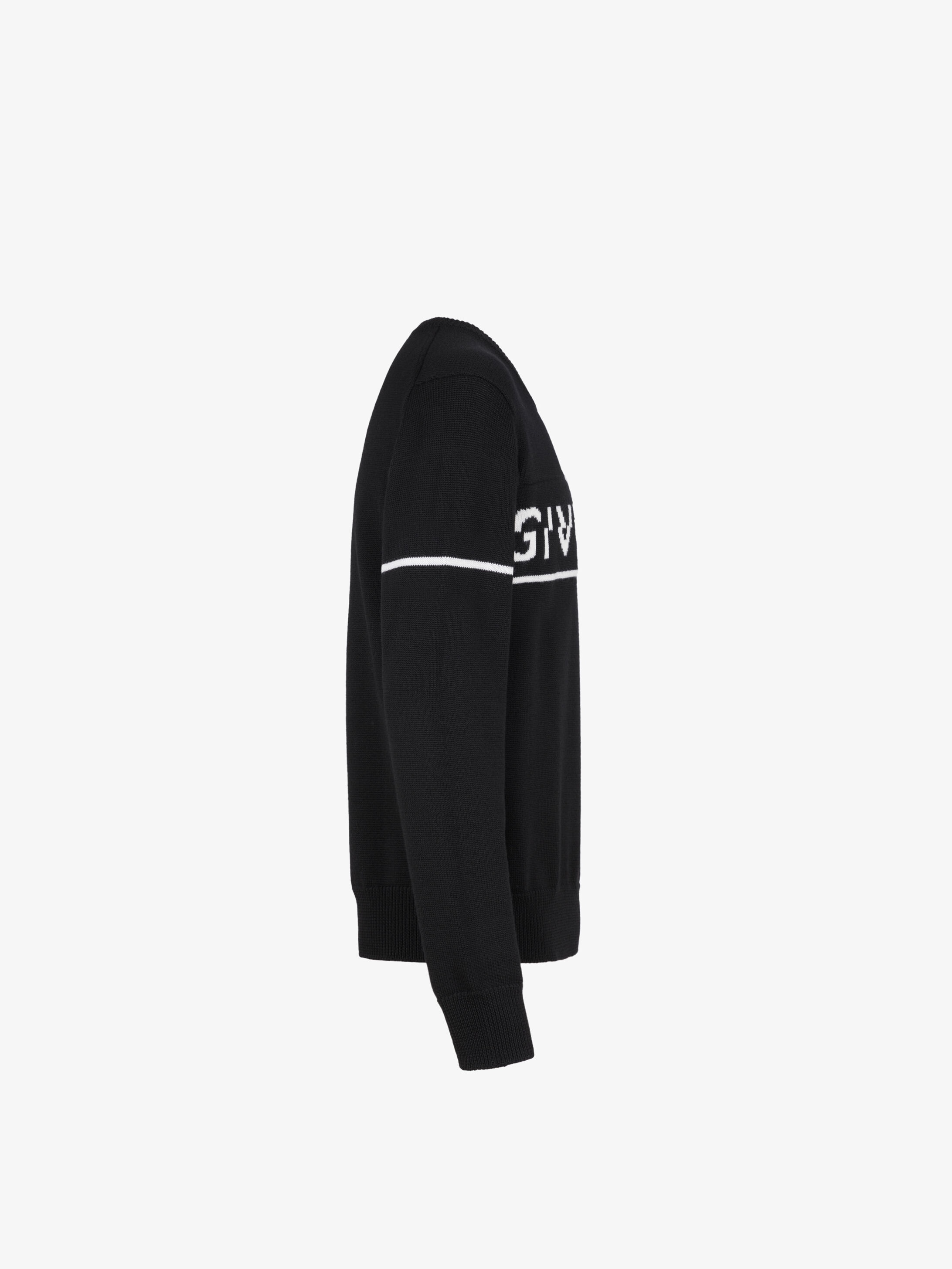 GIVENCHY SPLIT sweater in jersey - 5