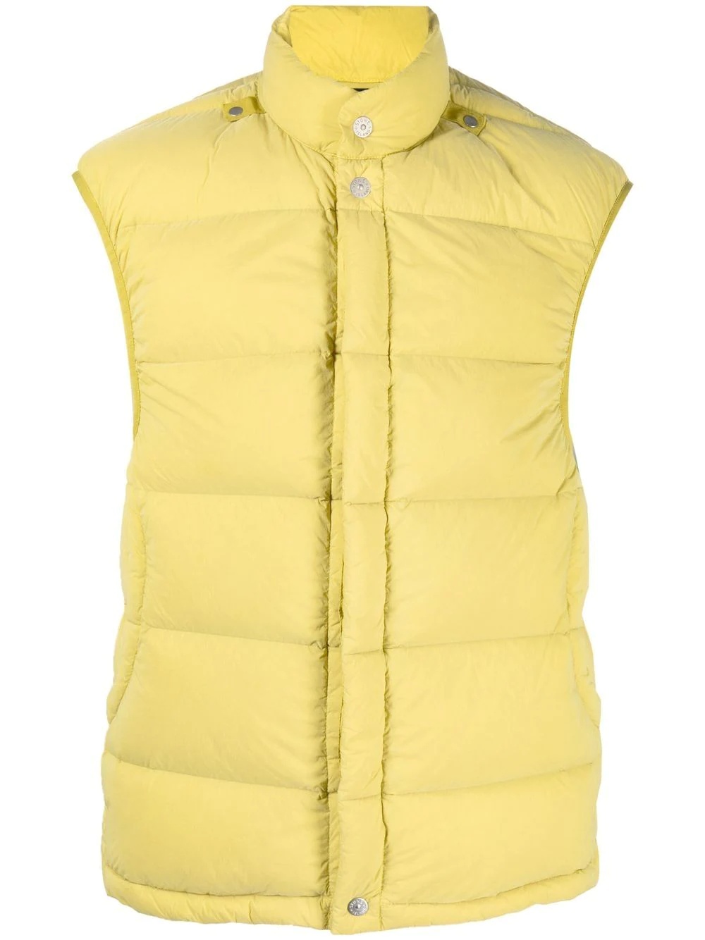 padded-design gilet - 1