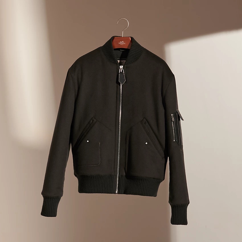 Rib trim jacket - 4