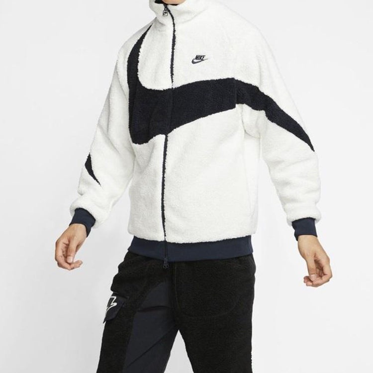 Nike Big shops Swoosh Reversible Boa Jacket (Asia Sizing)