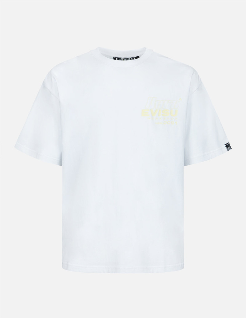 EVISU Logo Embossed T-shirt outlook