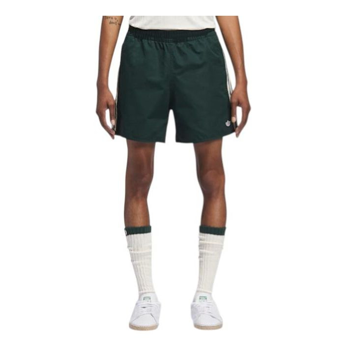 adidas x CLOT by Edison Chen Shorts 'Dark Green' JP3871 - 2