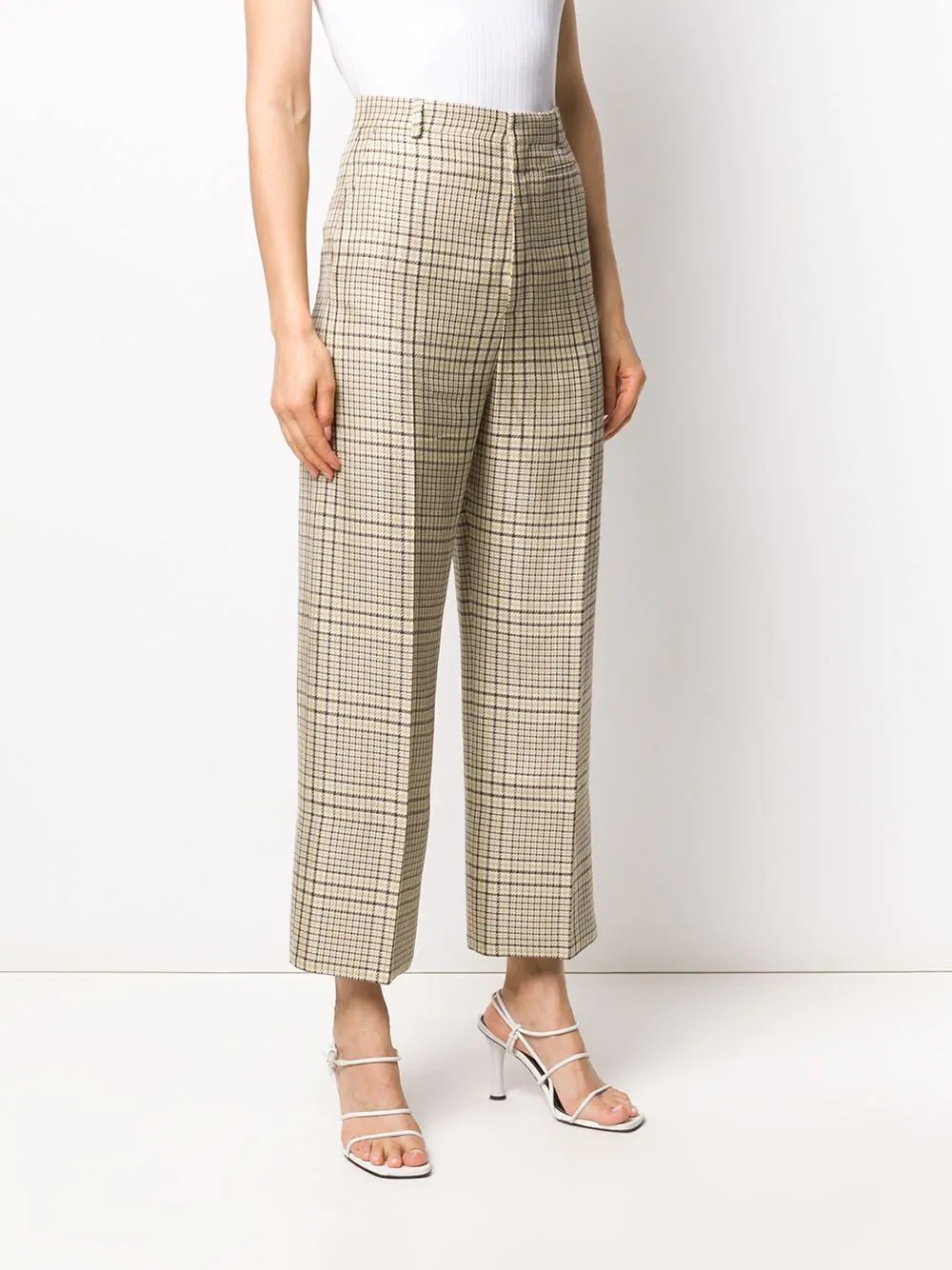 Le pantalon Santon check trousers - 3