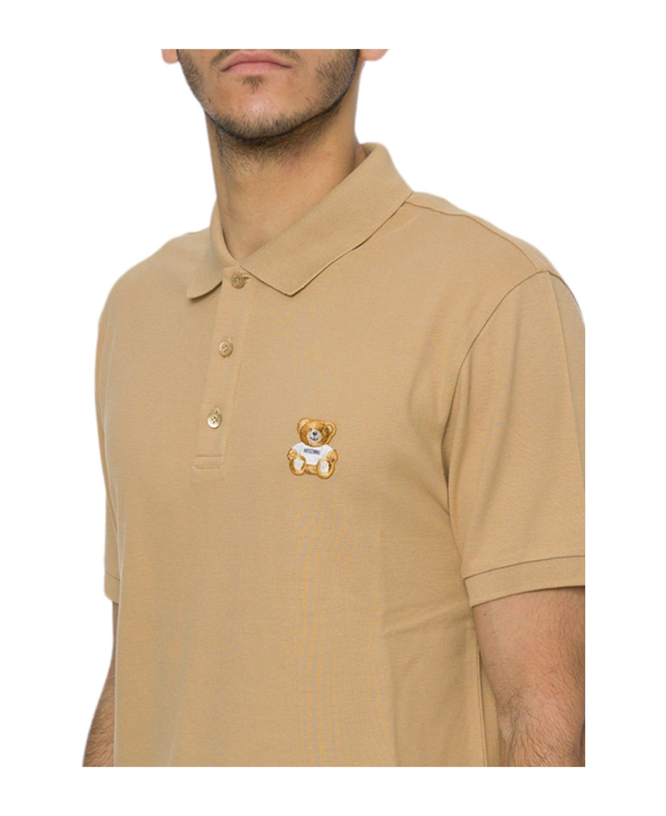 Teddy Embroidered Polo Shirt - 4