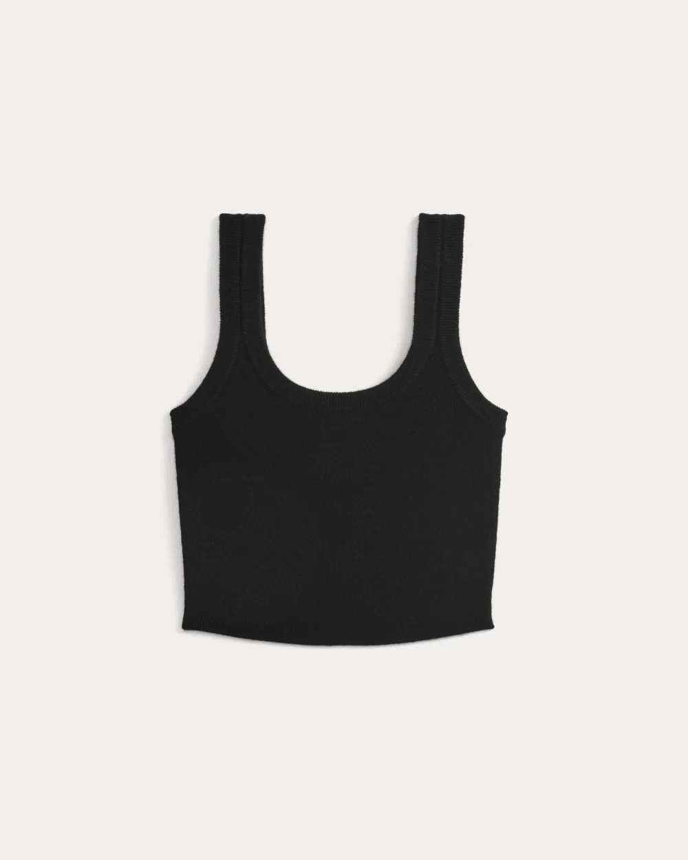 CASHMERE CROPPED TANK - 1