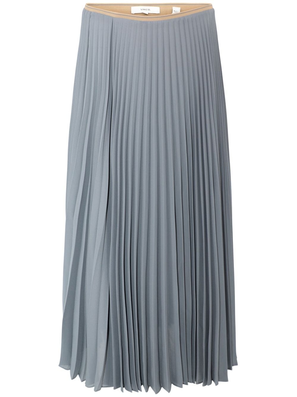 draped pleated skirt - 1