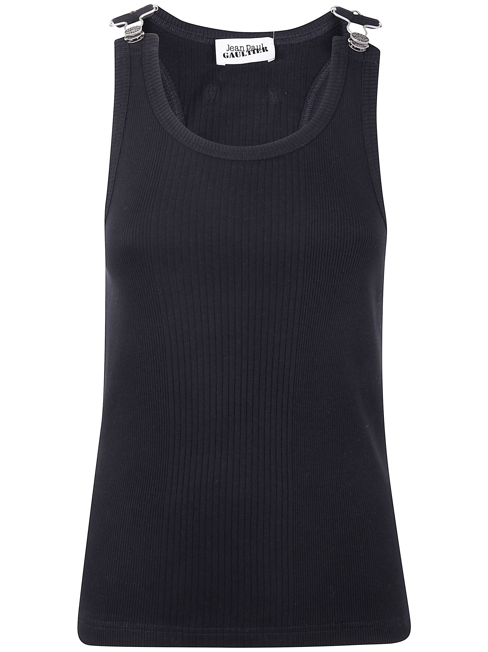 Jean Paul Gaultier Women Tank Top With With Overall Engraved - 1