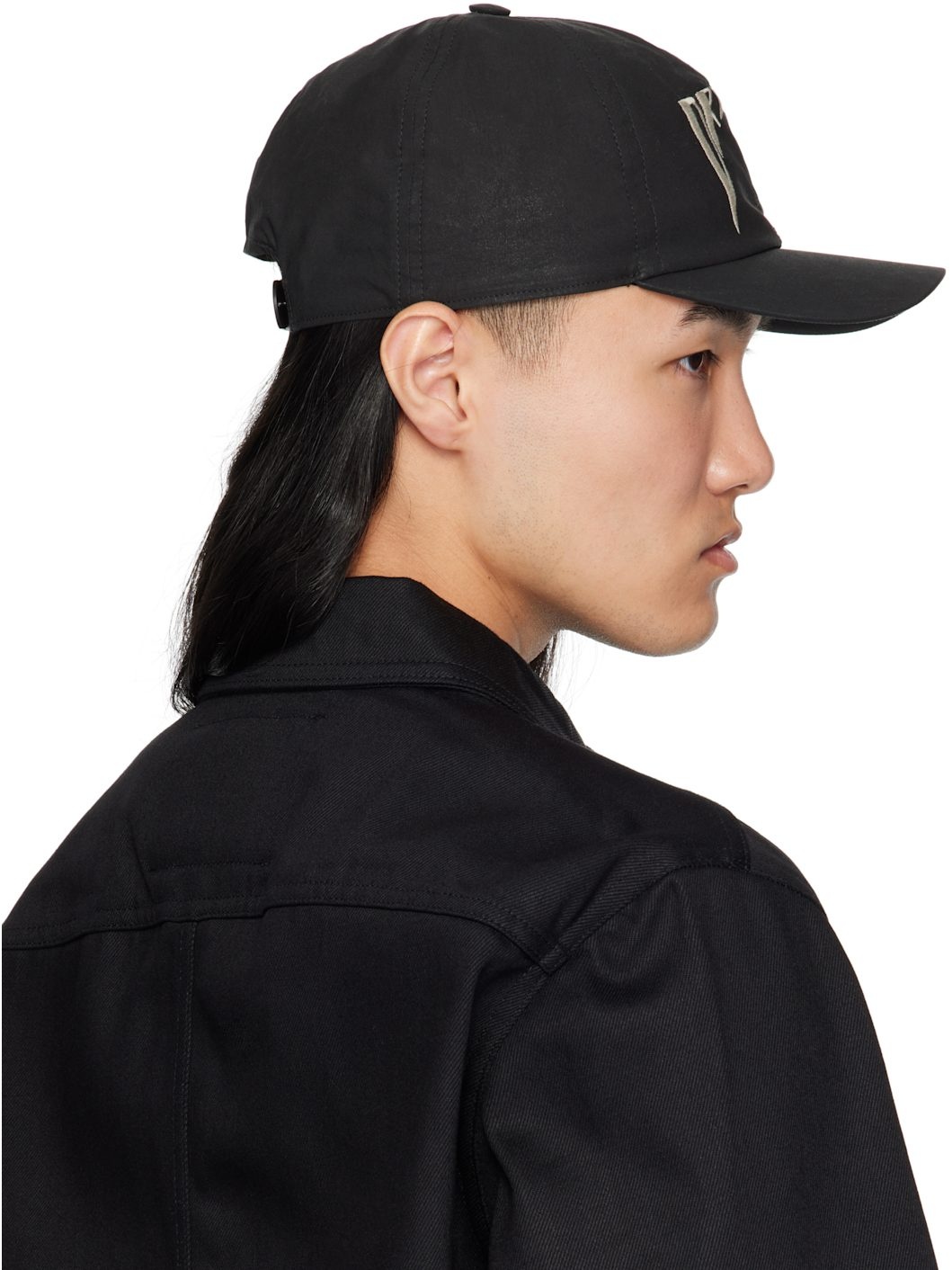 Black Hollywood Baseball Cap - 3