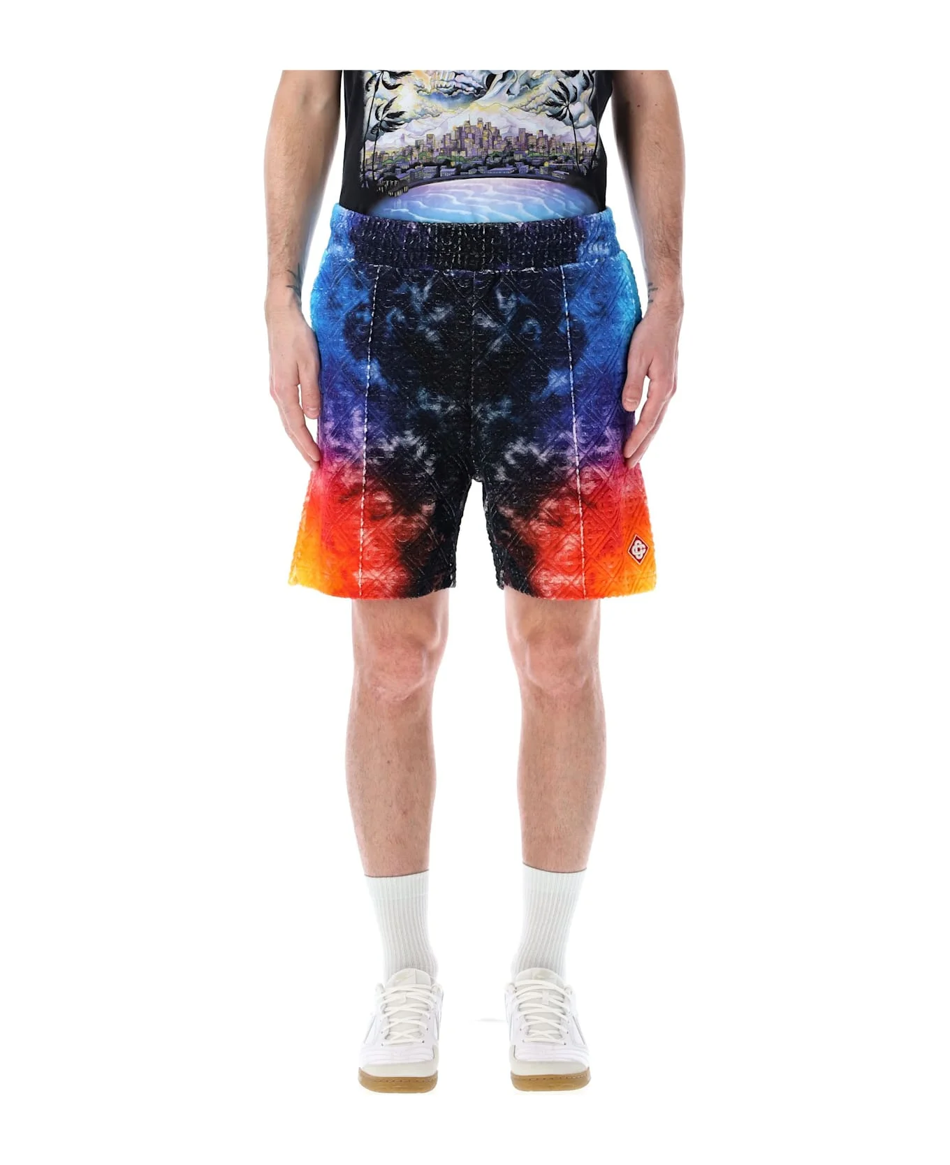 Gradient Towelling Shorts - 1