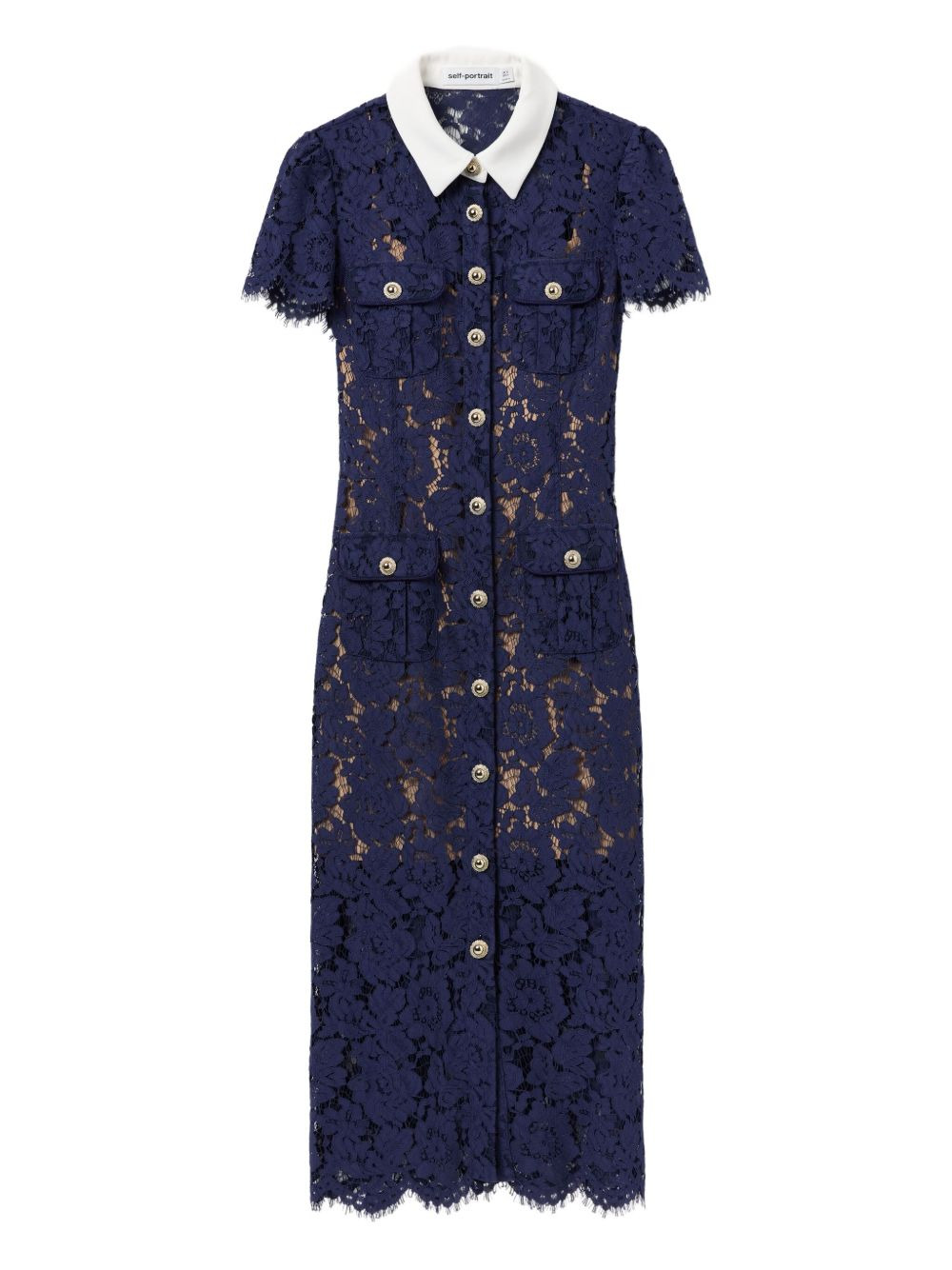 Self-portrait Dresses Blue - 1