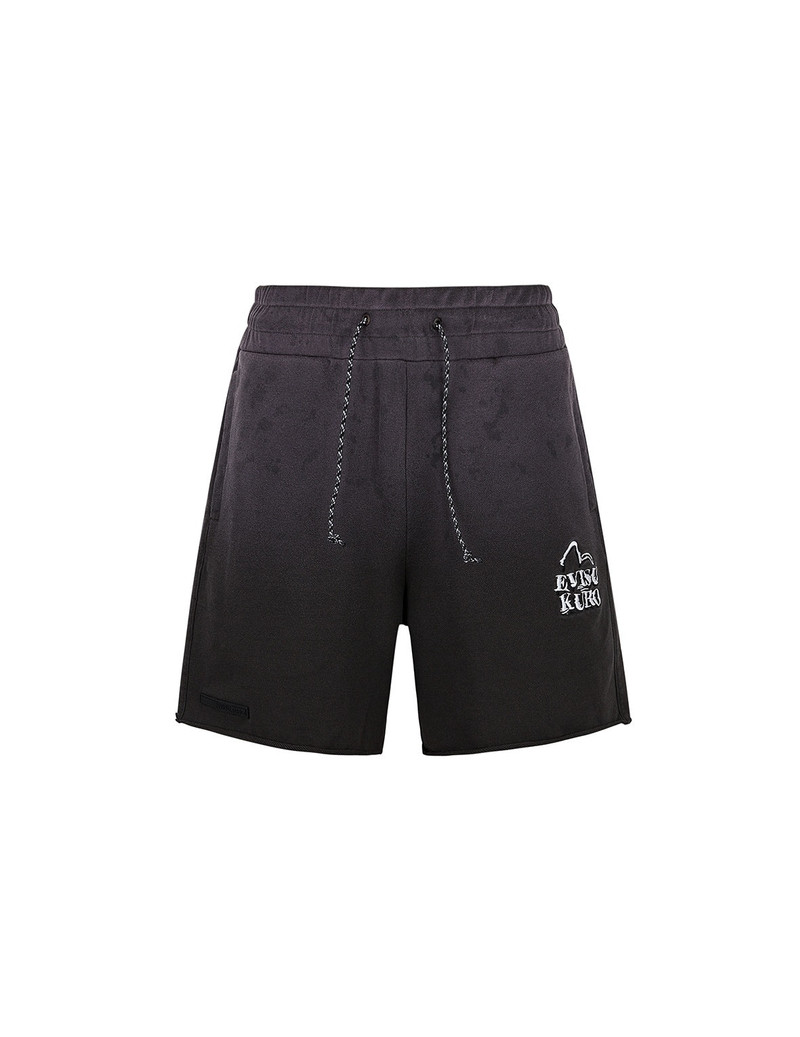 Seagull and Logo Embroidery Relax Fit Rock-Washed Sweatshorts 11