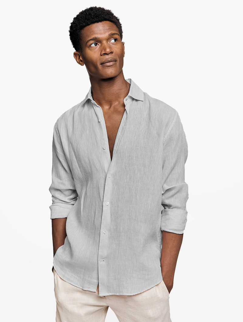 FRESCOBOL CARIOCA ANTONIO LINEN SHIRT outlook