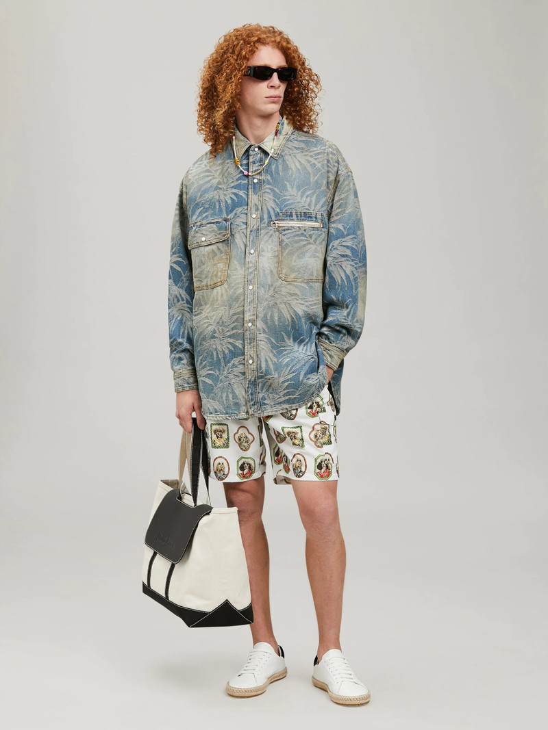 Palm Angels HAWAIIAN DOGS SWIMSHORT outlook