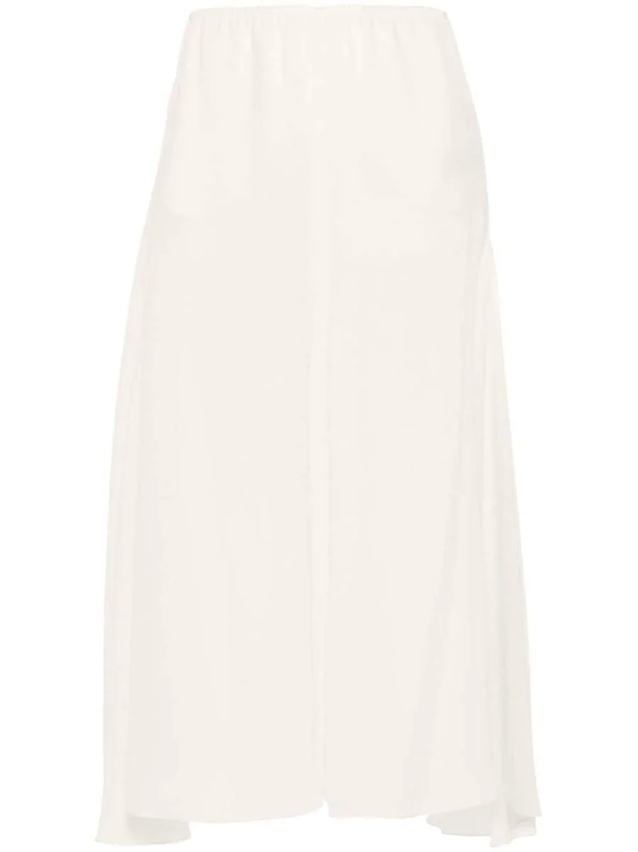 Chloé Silk Georgette Long Skirt Clothing - 1