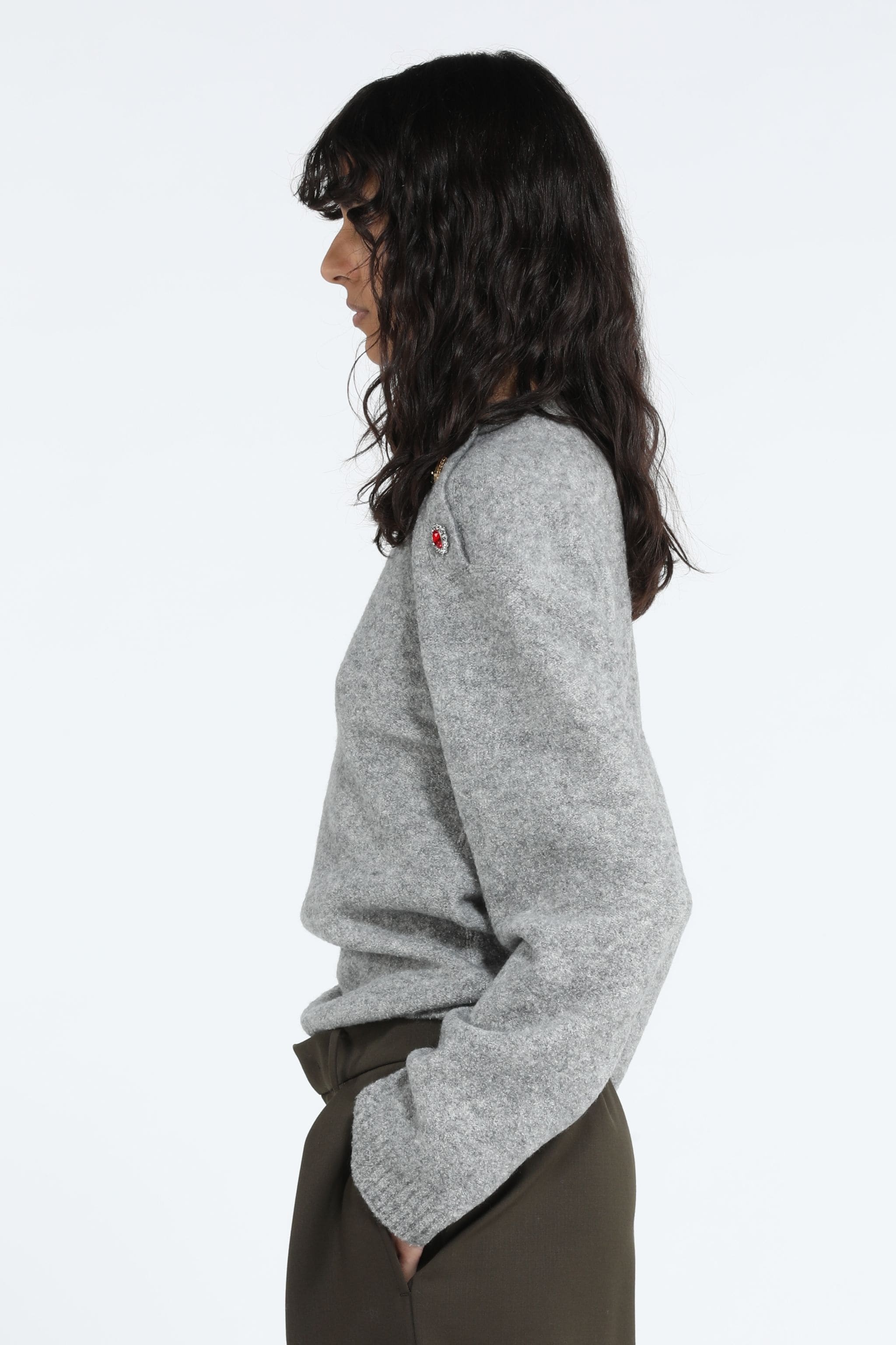 CRYSTAL-EMBELLISHED SWEATER - 3