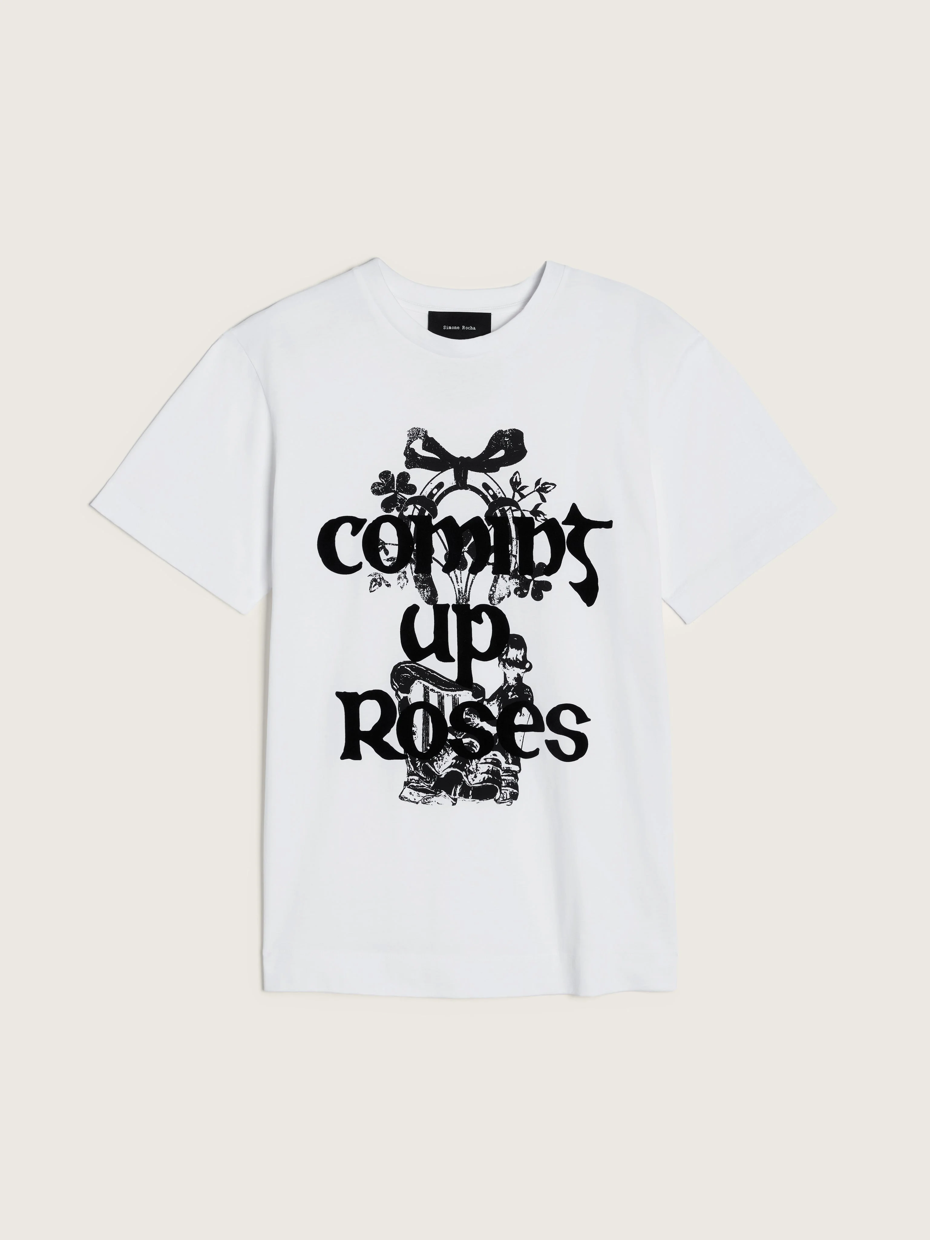 Coming Up Roses Print T-Shirt - 1