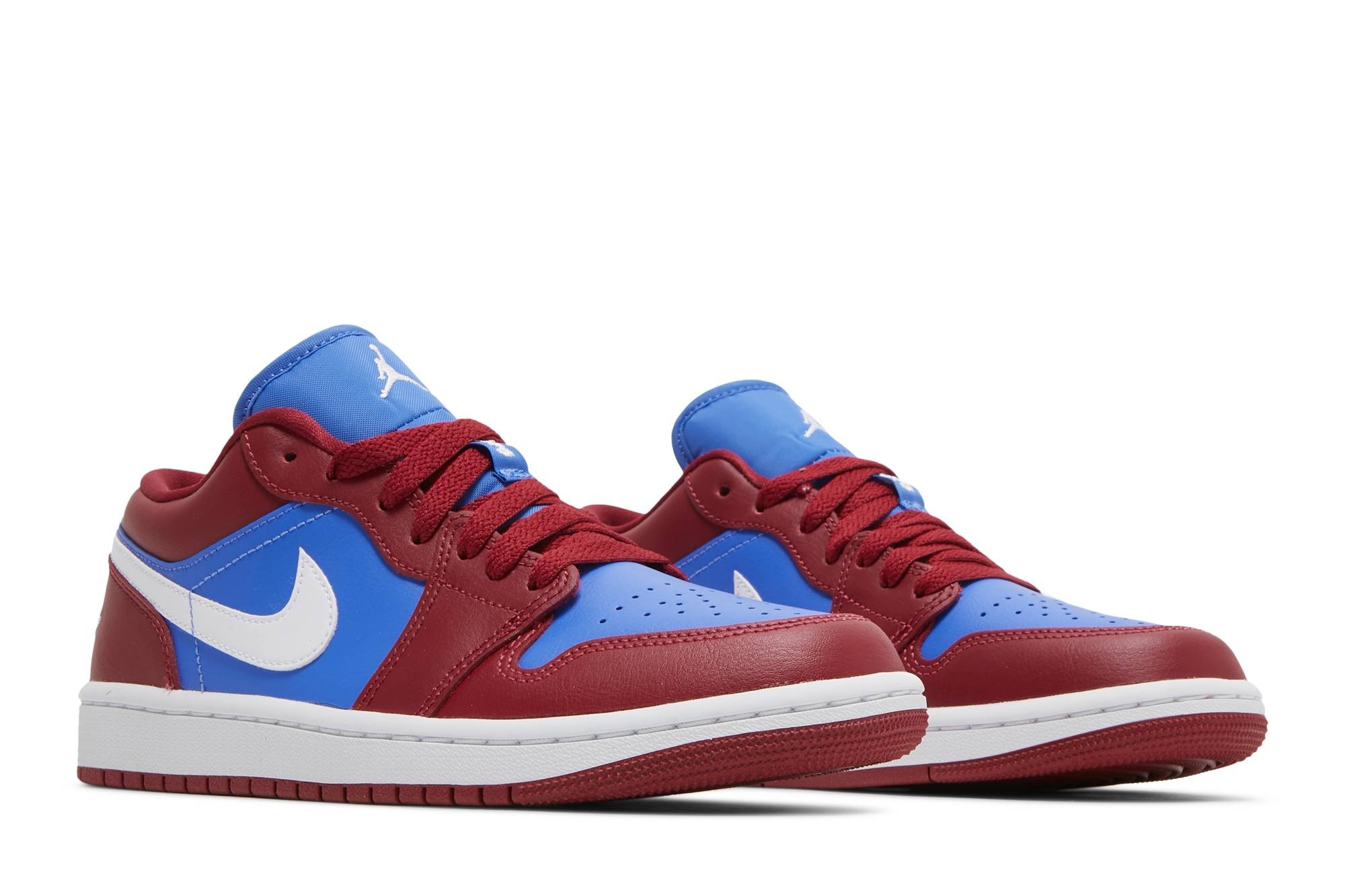 Wmns Air Jordan 1 Low 'Deep Red Blue' - 8