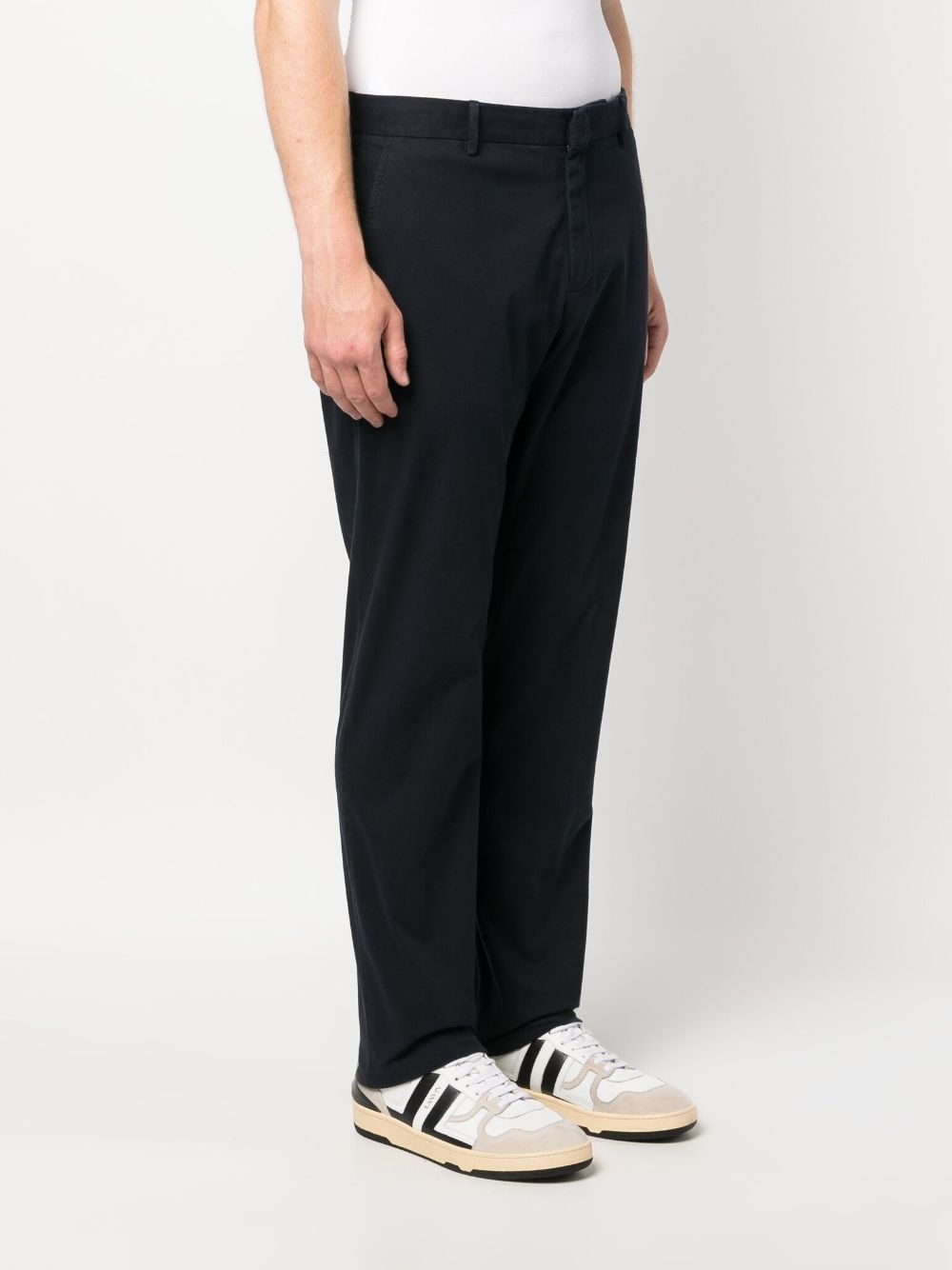 straight-leg stretch-cotton chinos - 3