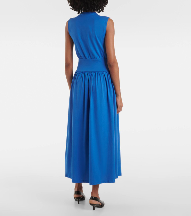 Cotton jersey midi dress 3