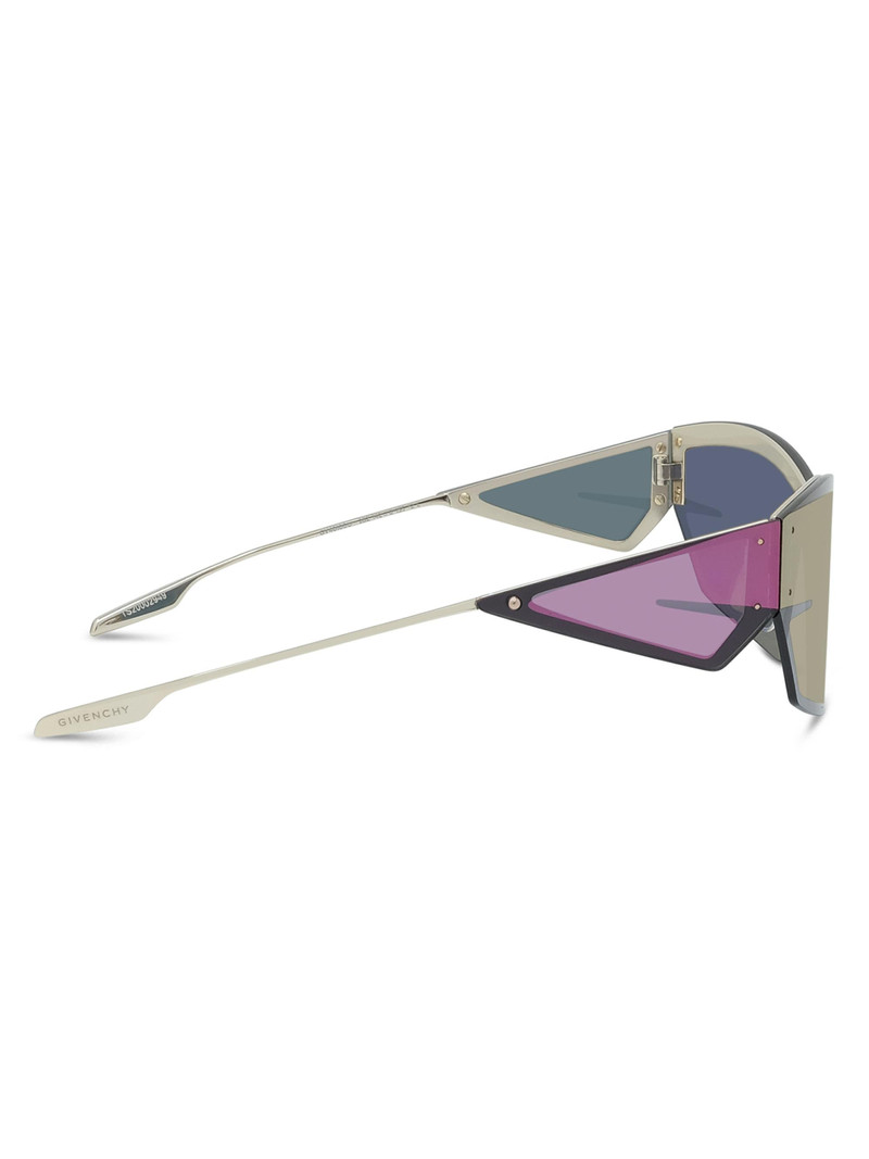 Men's GIV CUT Geometric Sunglasses - Rose Gold Gradient 7