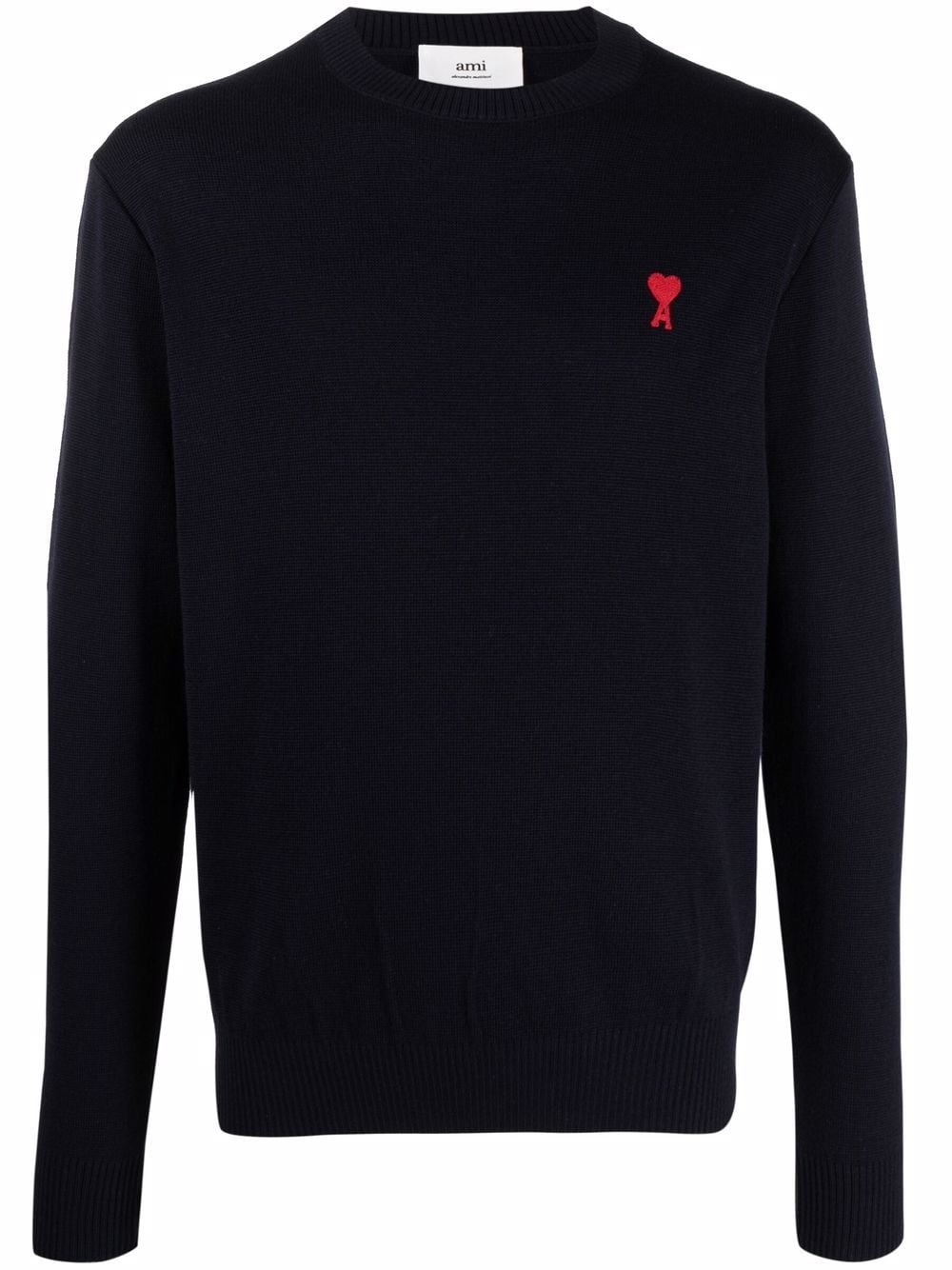 Ami de Coeur crew-neck jumper - 1