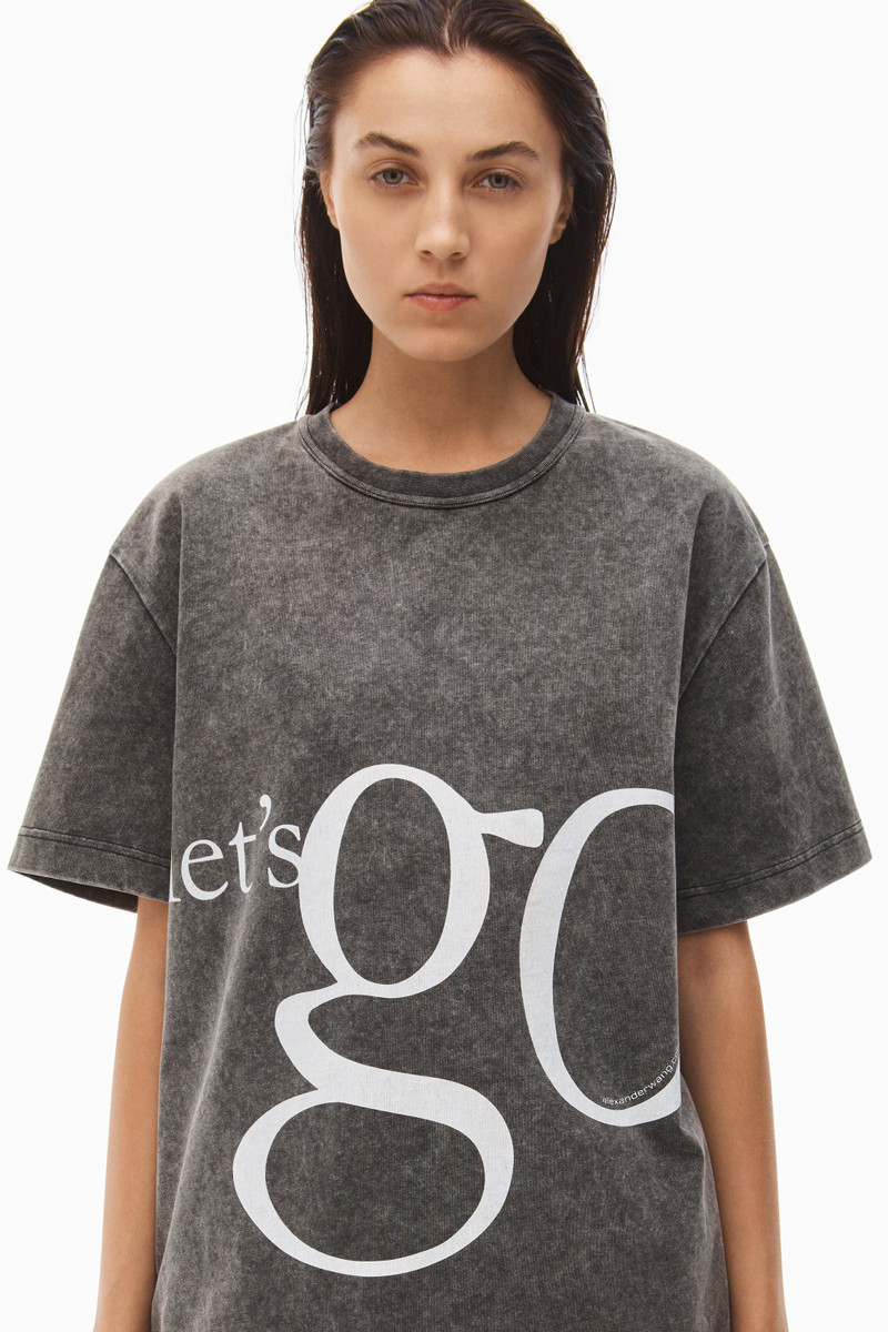 LETS GO TEE IN COMPACT JERSEY 5