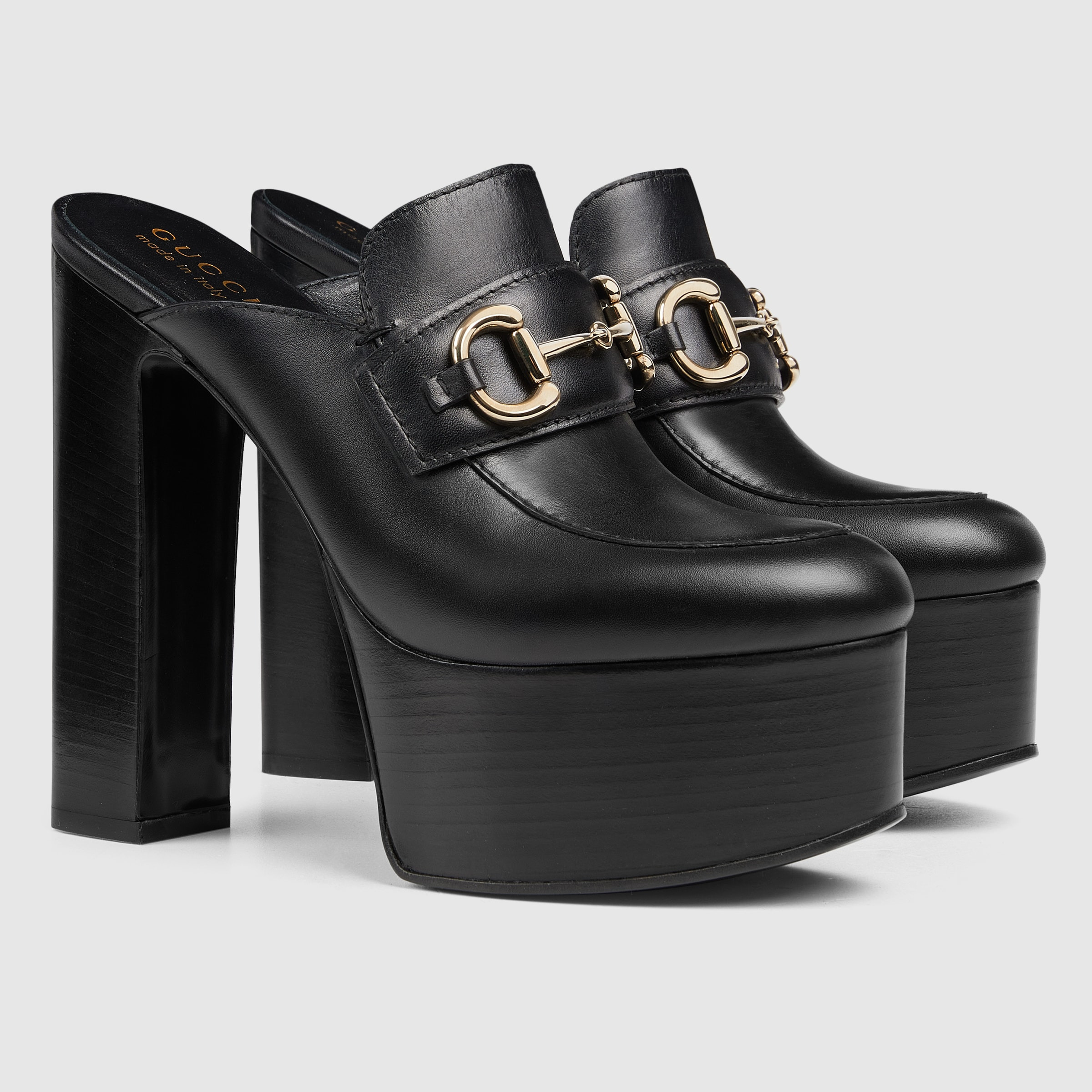 Women's platform mule with Horsebit - 2